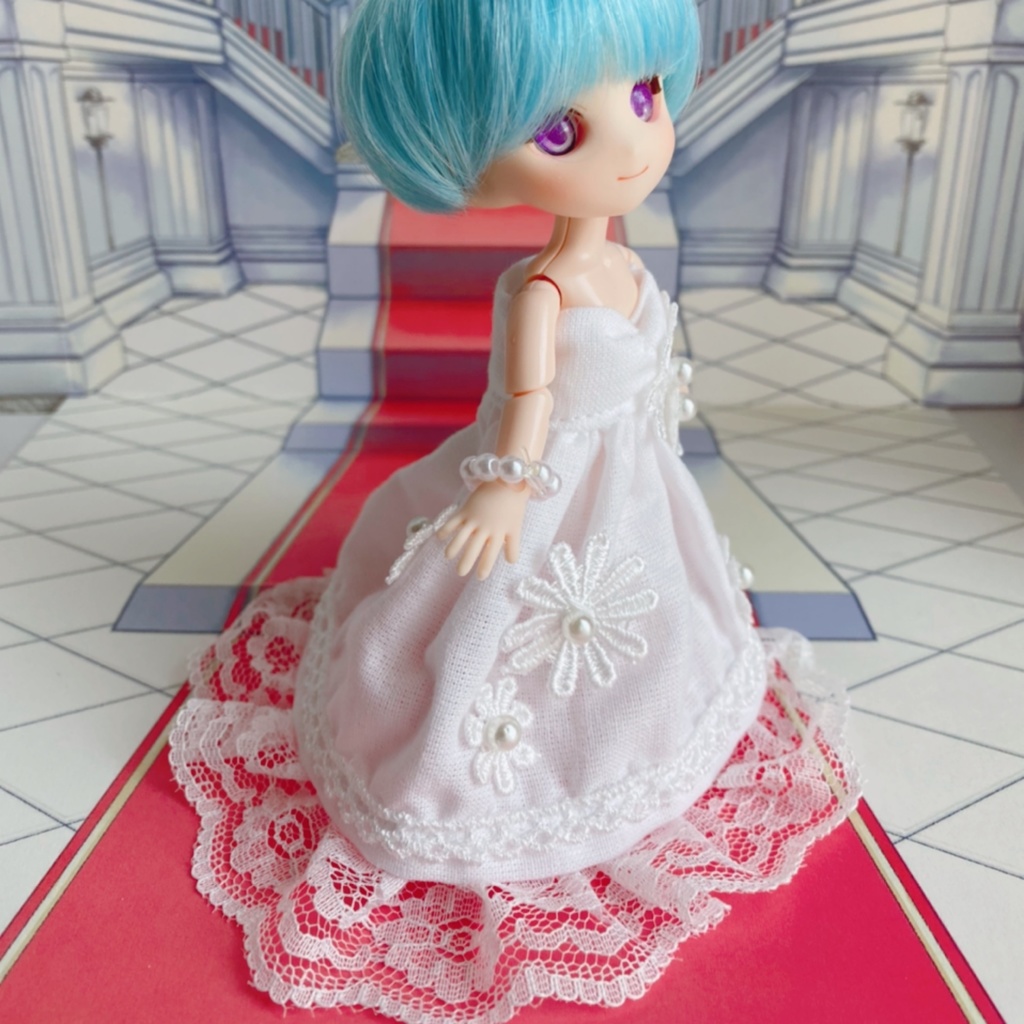 ウェディングドレス② (2022年ver.) 【オビツ11】