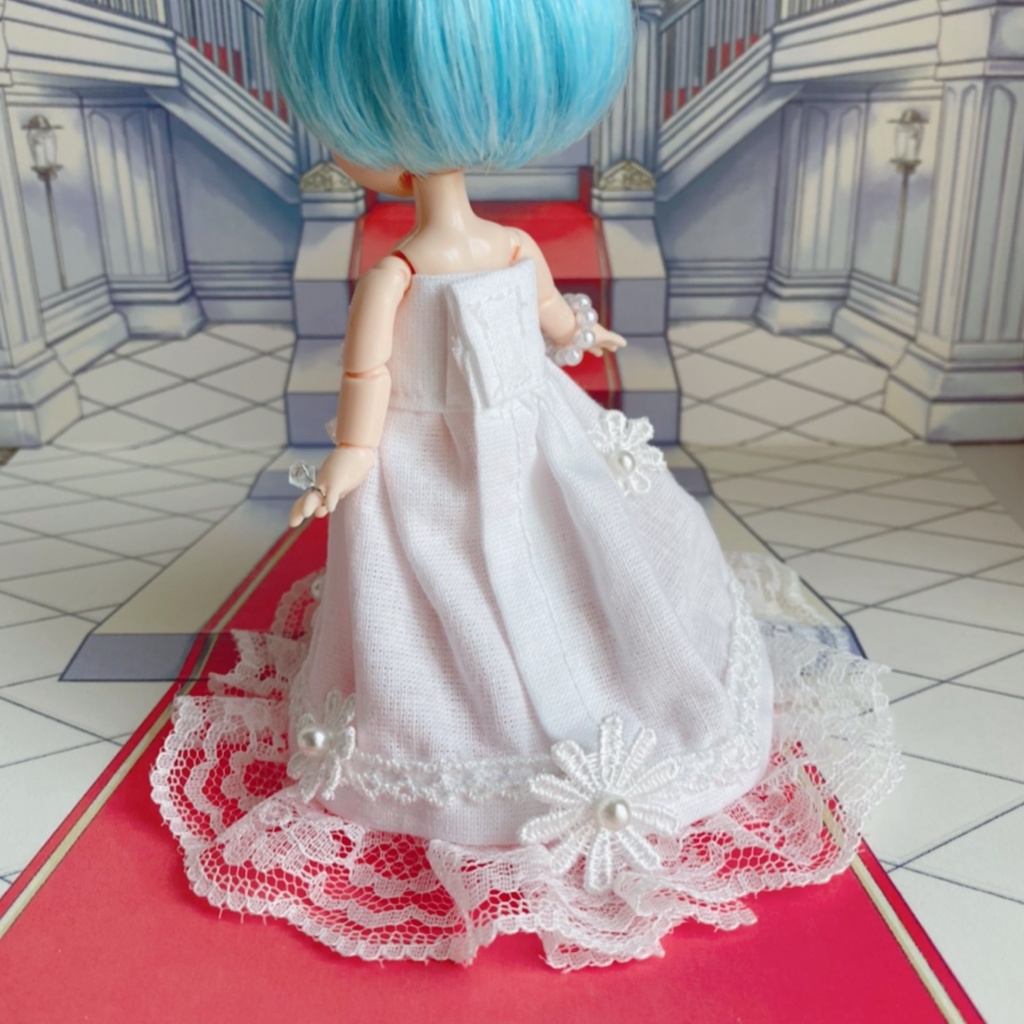 ウェディングドレス② (2022年ver.) 【オビツ11】