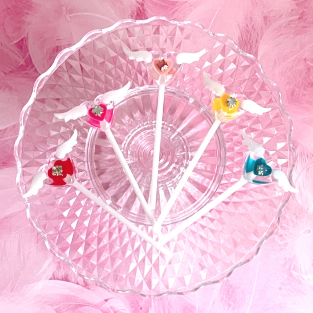 【B品】ハート×天使の羽 キャンディ