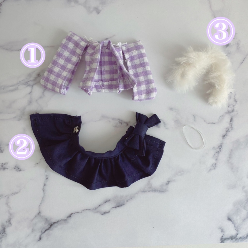 ギンガムチェック 着物セット 【B品】