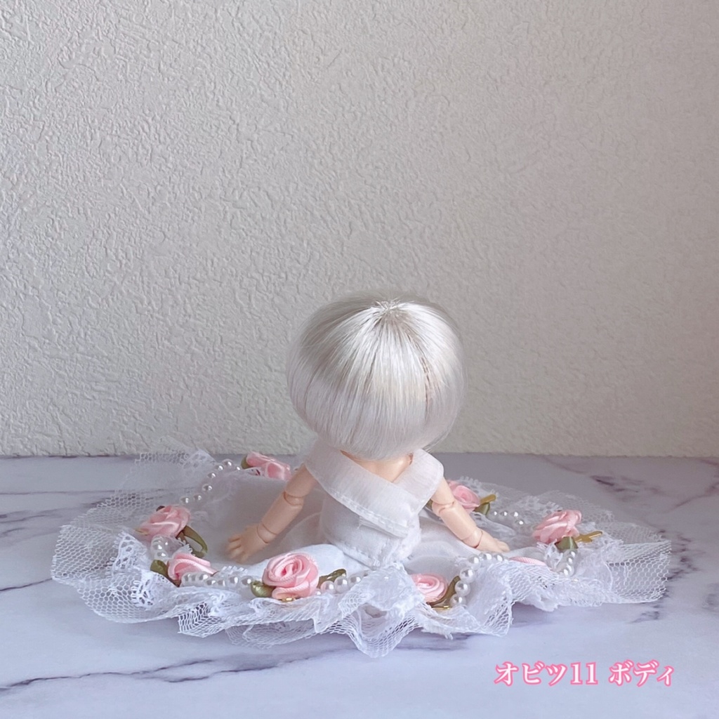 ✝︎ゴシック調ドレス✝︎【オビツ11向け】