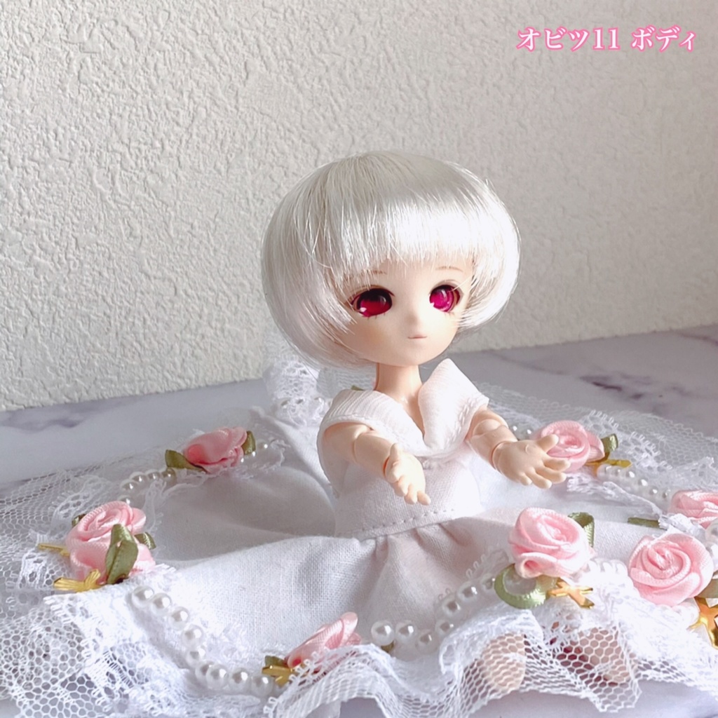 ✝︎ゴシック調ドレス✝︎【オビツ11向け】