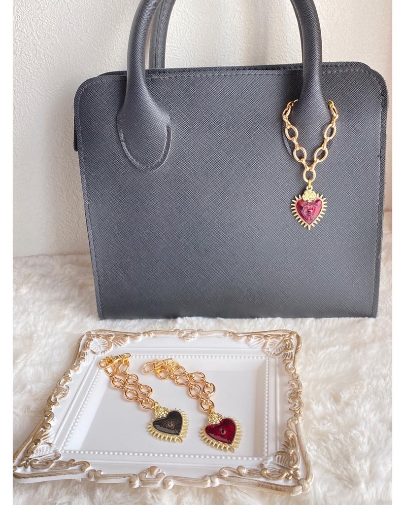 コジック調 ハート ネックレス