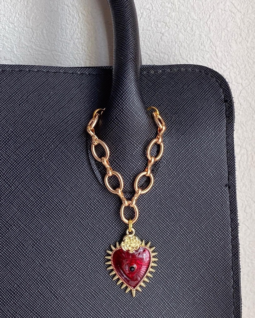 コジック調 ハート ネックレス