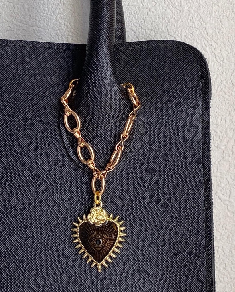 コジック調 ハート ネックレス