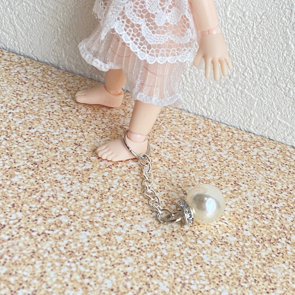 ドール用 小物 手錠(大きめサイズ) 【B品】