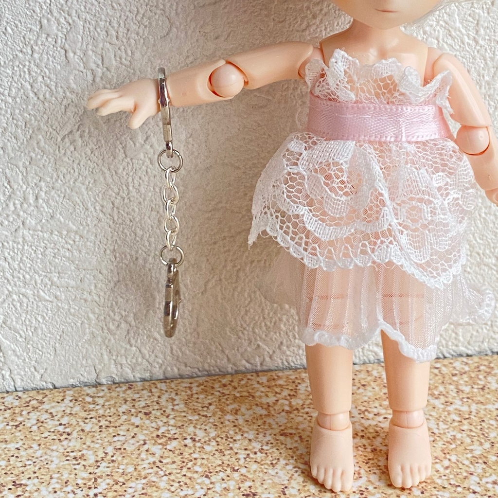 ドール用 小物 手錠(大きめサイズ) 【B品】