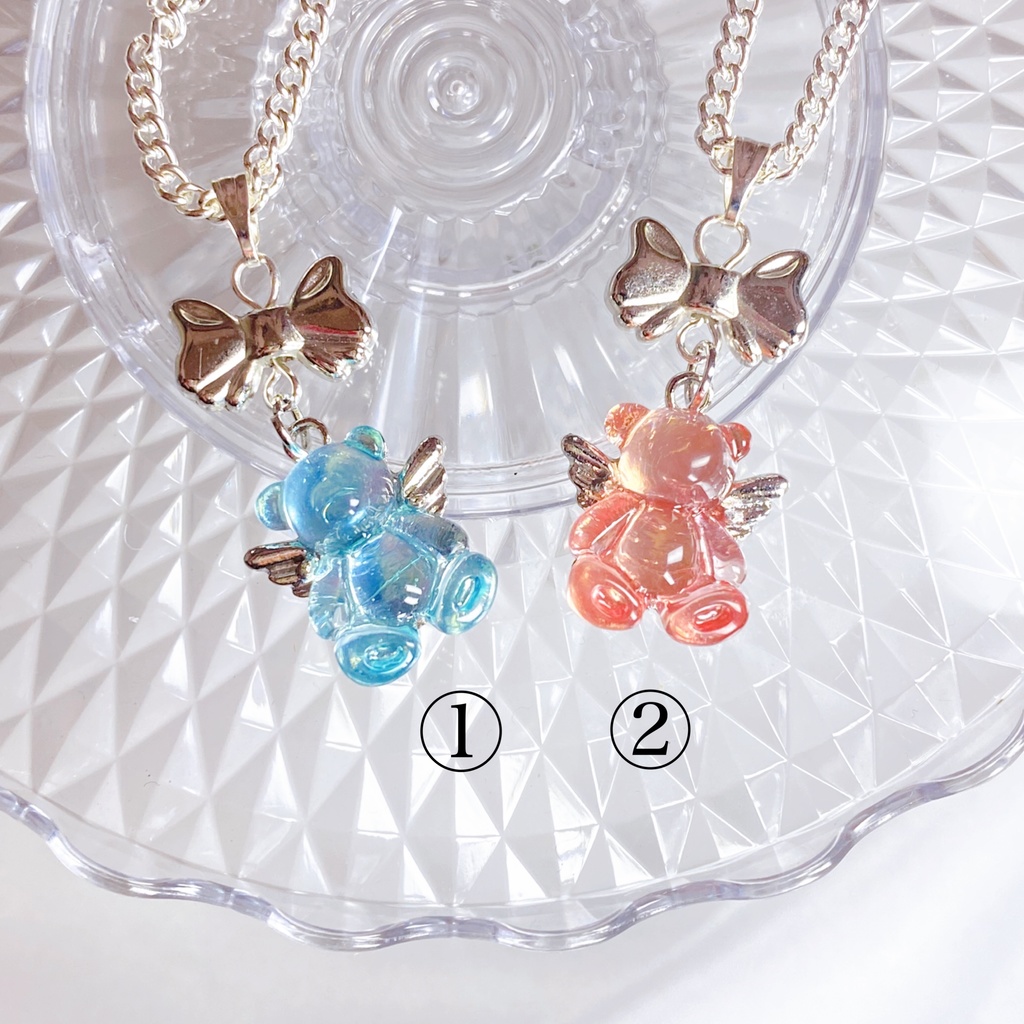 【1/4~1/3向け】うるちゅる くまさんネックレス