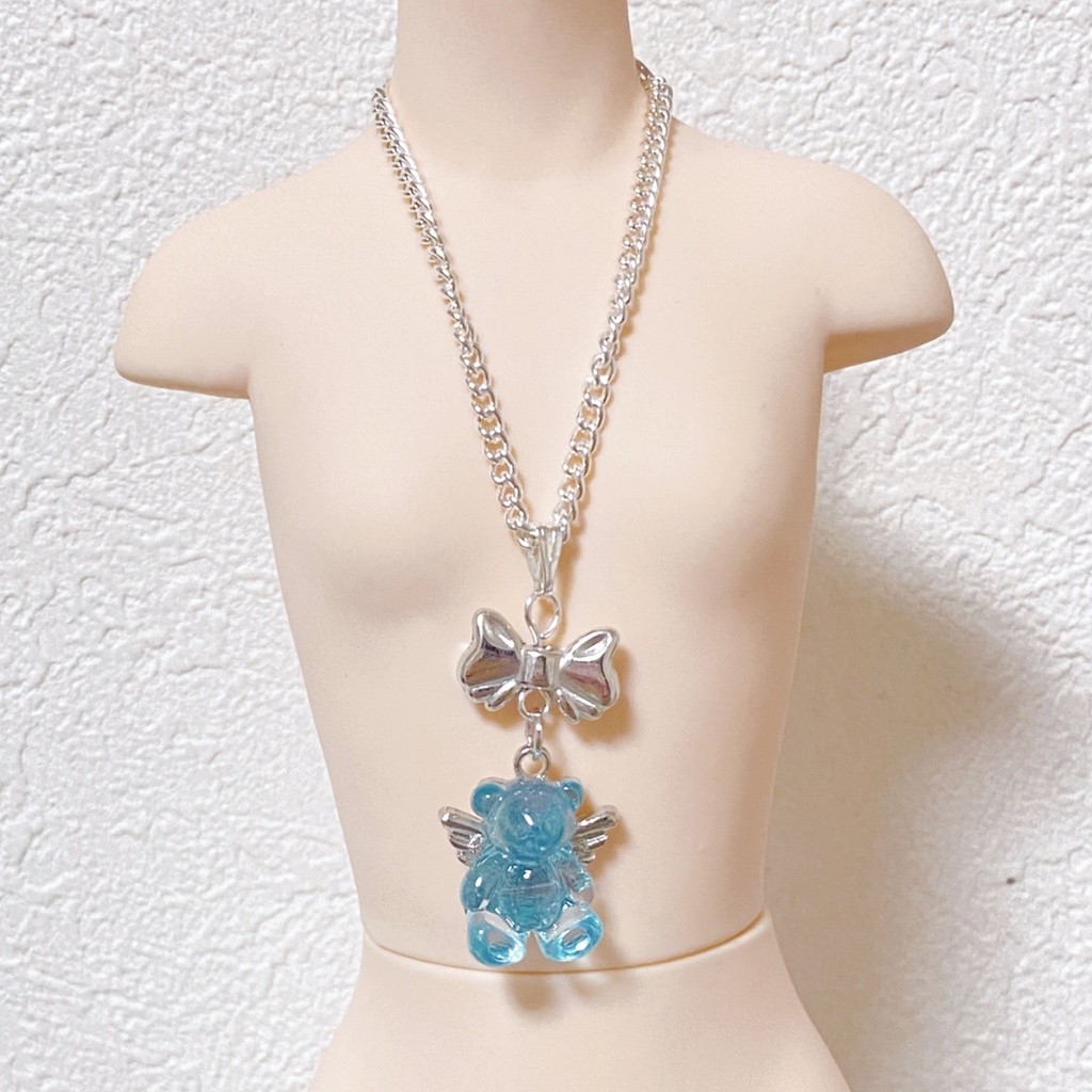 【1/4~1/3向け】うるちゅる くまさんネックレス