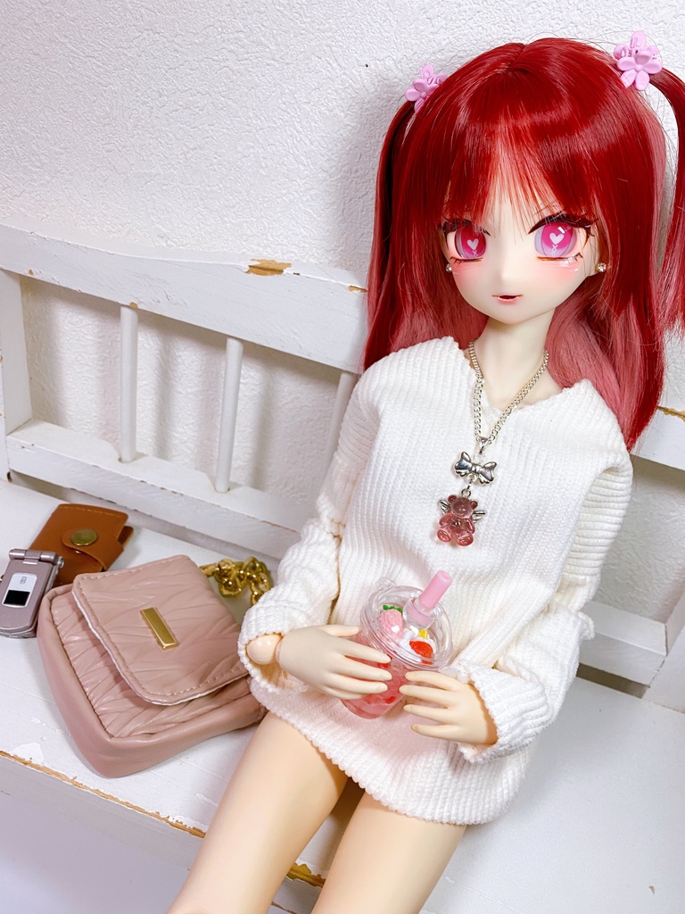 【1/4~1/3向け】うるちゅる くまさんネックレス