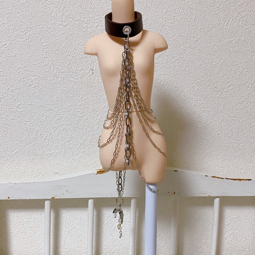 【B品】 肋骨ハーネス 【title:深海よりも深い貴方の…】