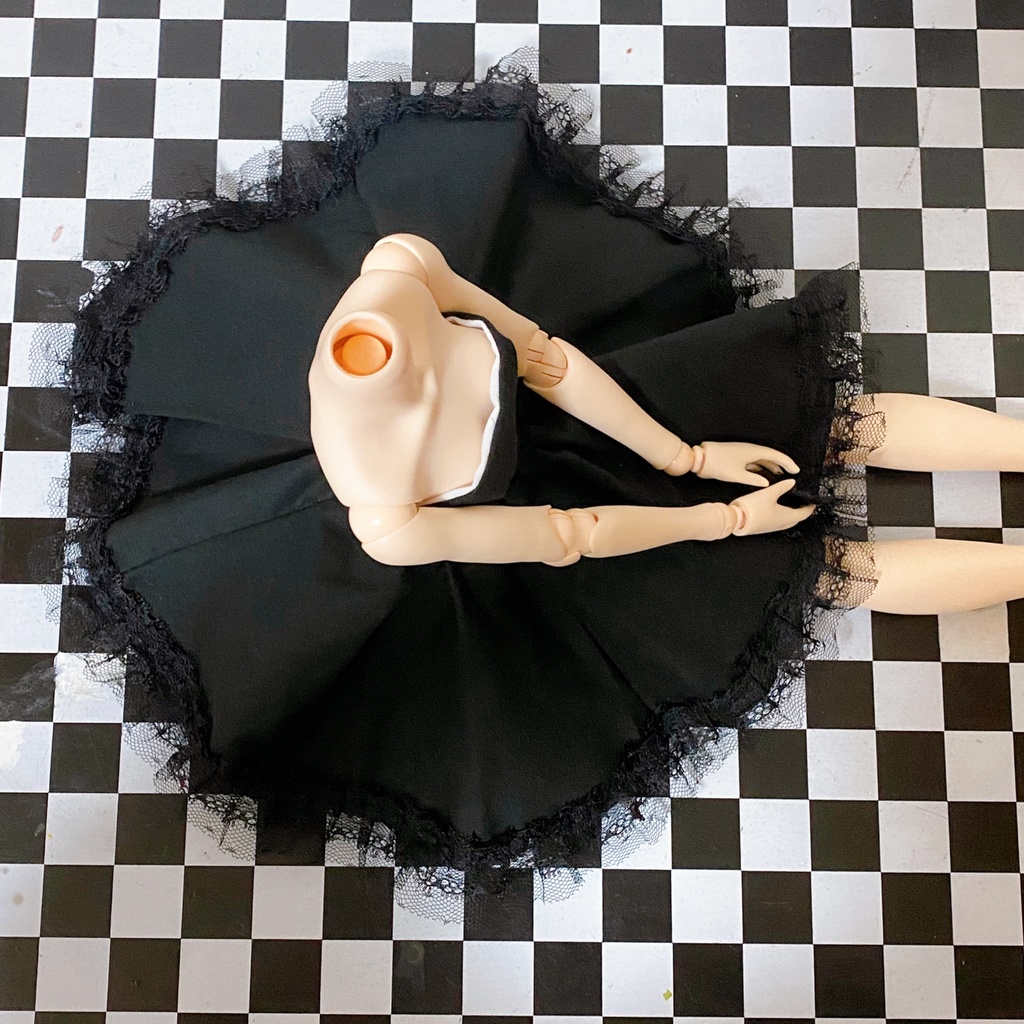 1/3ドール向け ドレス・パニエセット 【B品/訳アリ品】