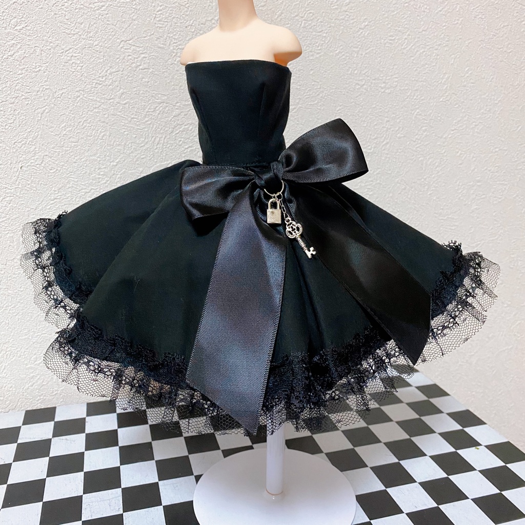 1/3ドール向け　ドレス・パニエセット　【B品/訳アリ品】