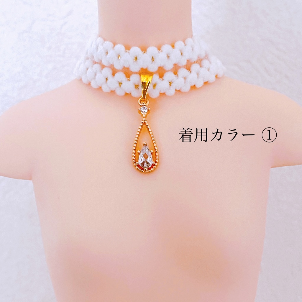 Flower drop チョーカー