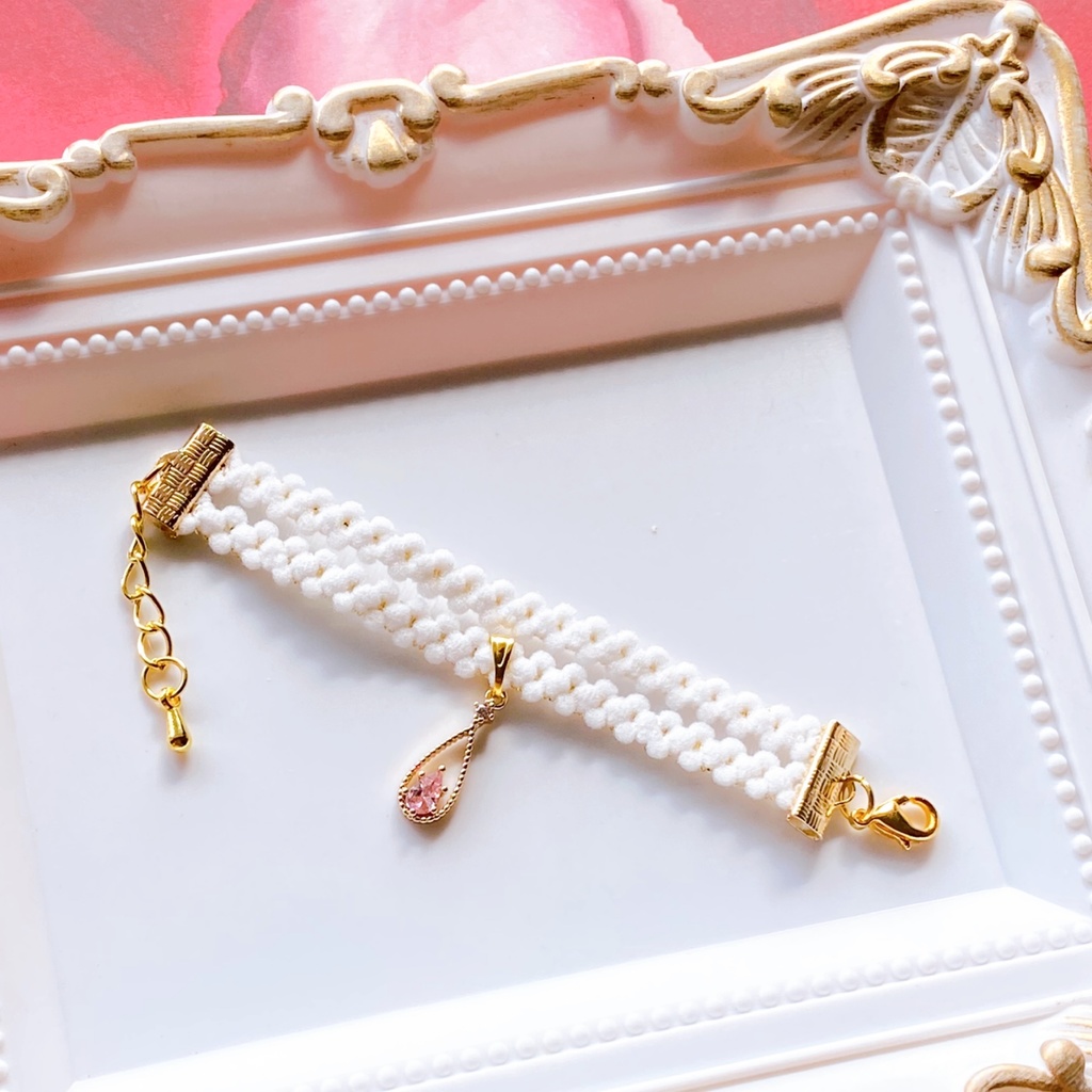 Flower drop チョーカー