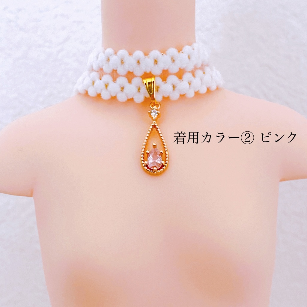 Flower drop チョーカー