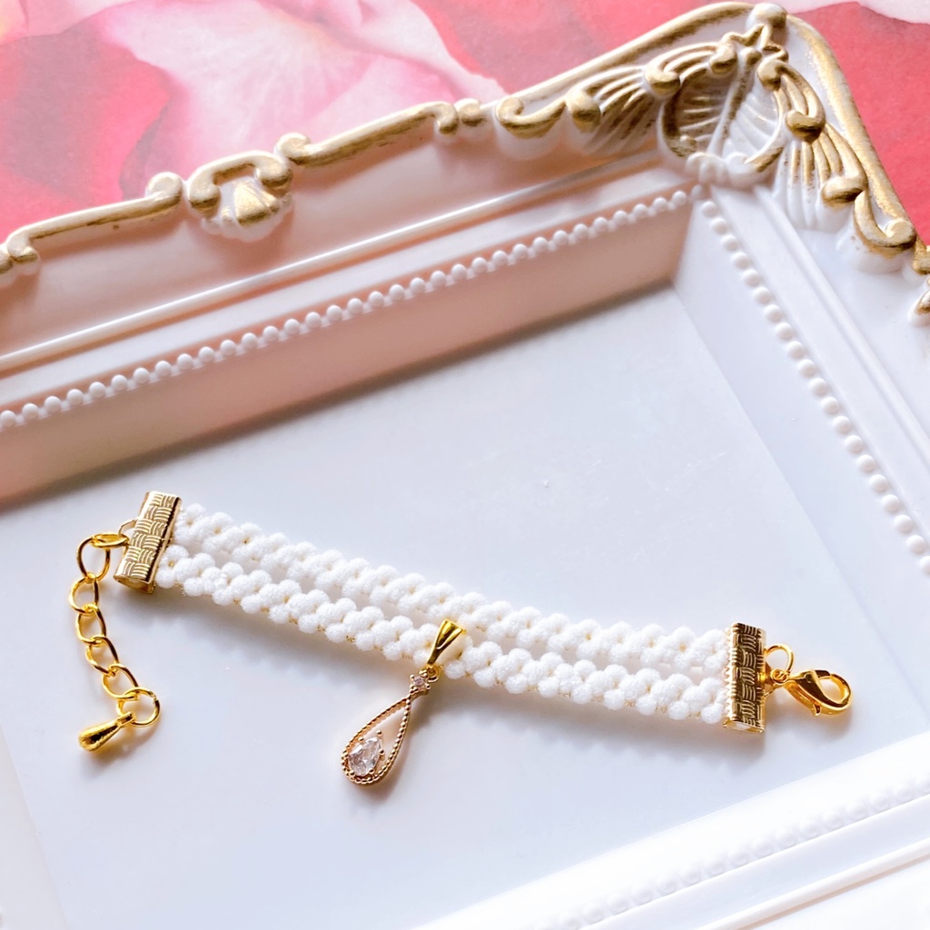 Flower drop チョーカー