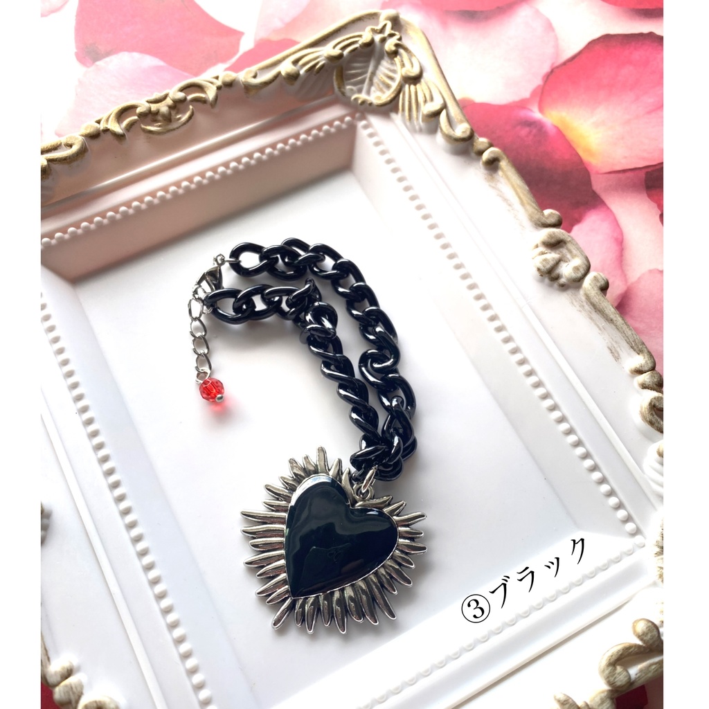 【title: Protect my heart】 1/4~1/3向け ネックレス