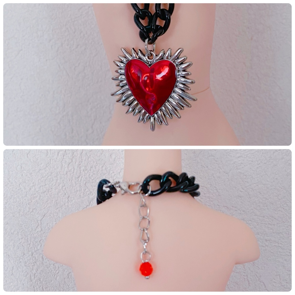 【title: Protect my heart】 1/4~1/3向け ネックレス