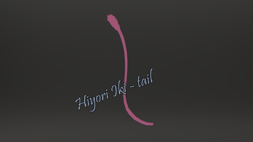Hiyori Iki - Tail - 3D