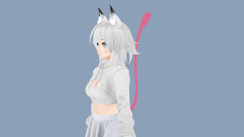 Hiyori Iki - Tail - 3D