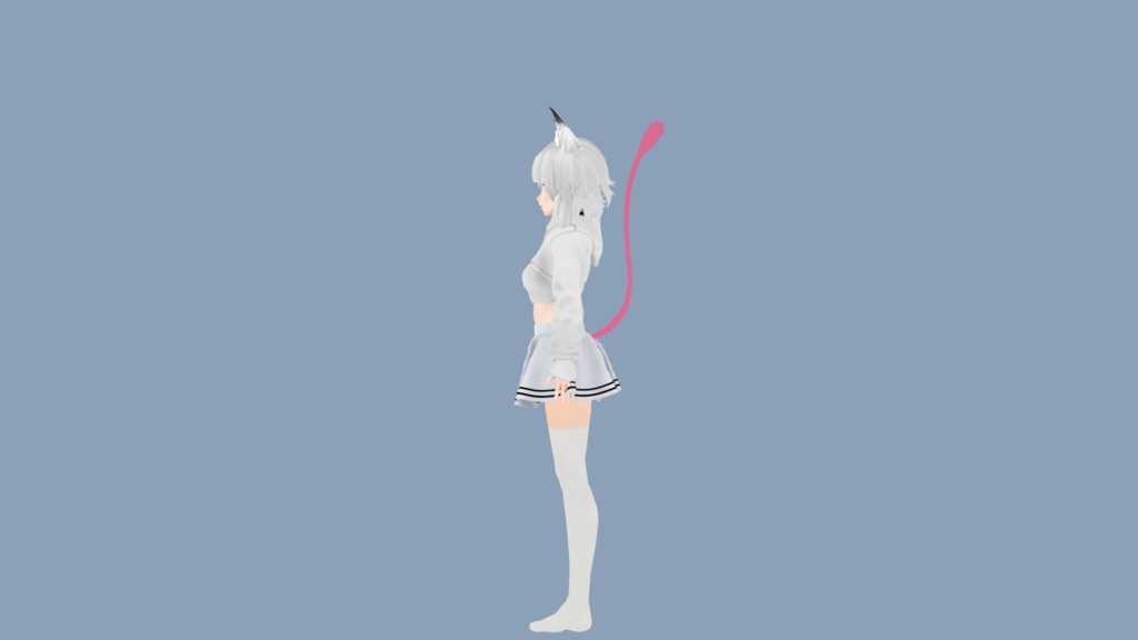 Hiyori Iki - Tail - 3D