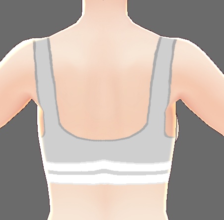 【VRoid】スポーツブラ (Sport Bra)