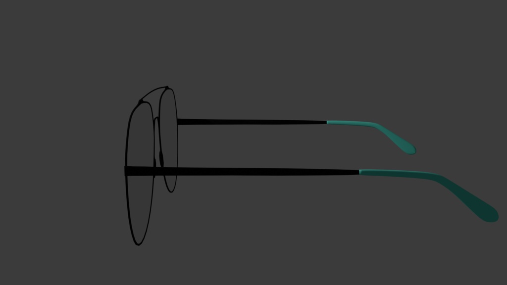 Aviator サングラス (3D)