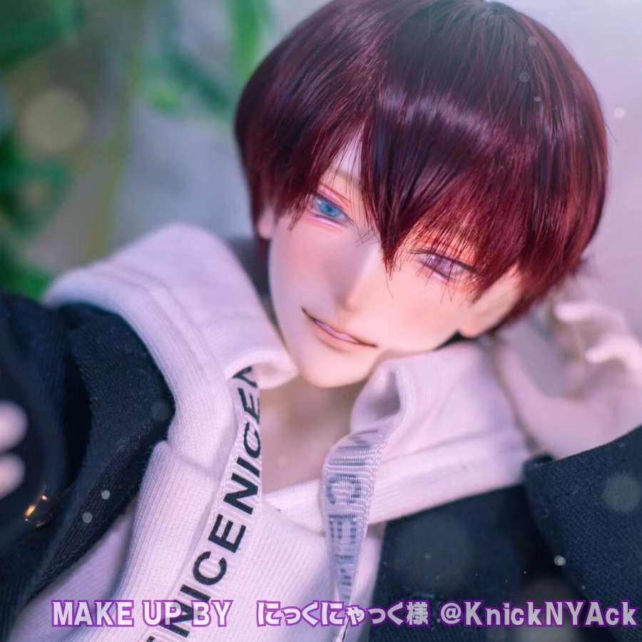 二木兔自制 スペードK特四【8/25まで受注生産】 キャスト ノーメイク ドールヘッド