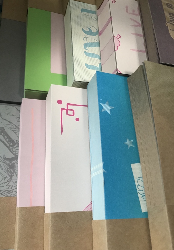 ライブアライブ グラデ便箋セット 2020!