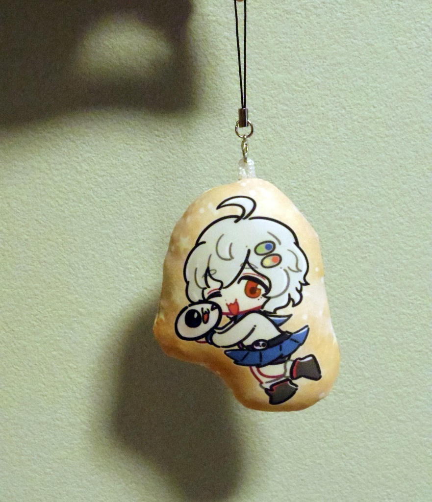 しろいおもち&小望ちゃん クッションストラップ