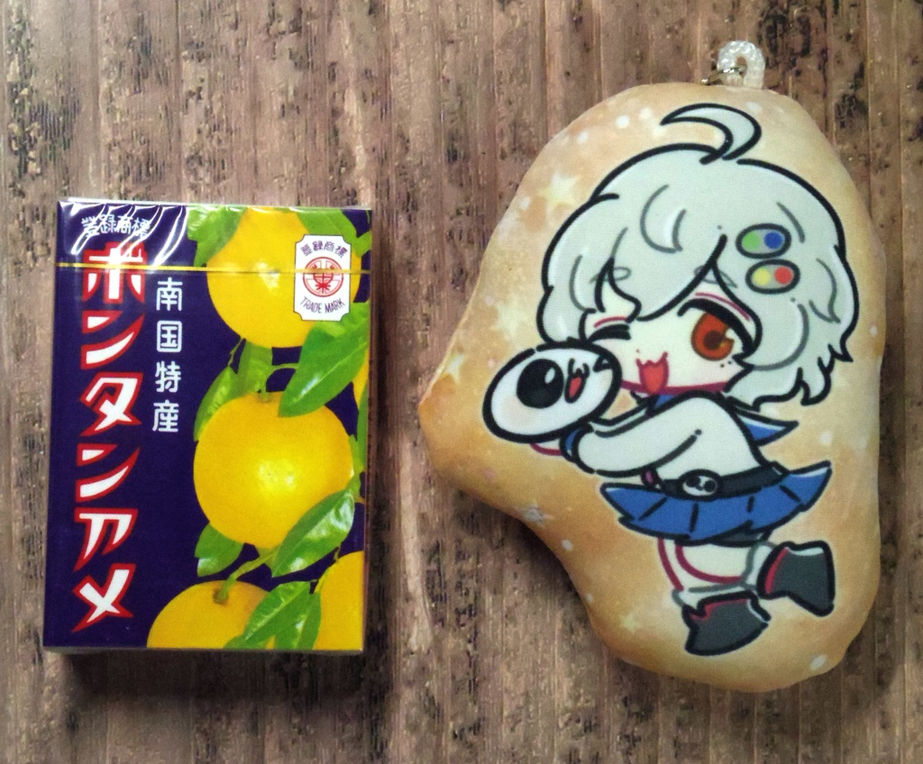 しろいおもち&小望ちゃん クッションストラップ