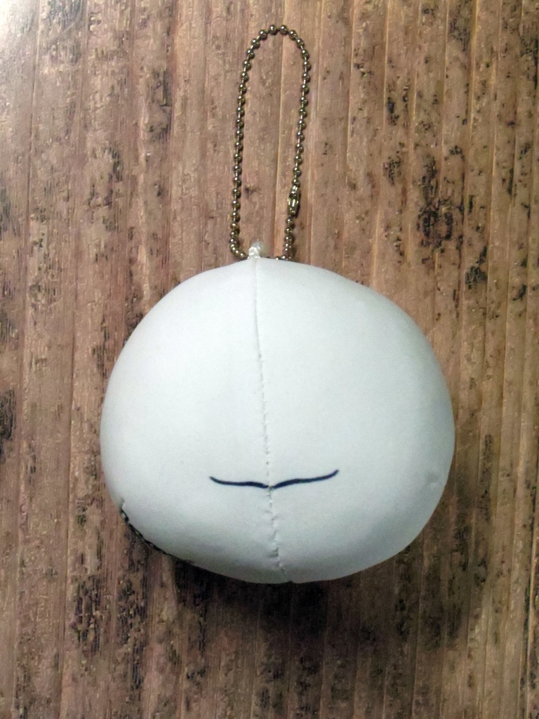 しろいおもち もちもちストラップ