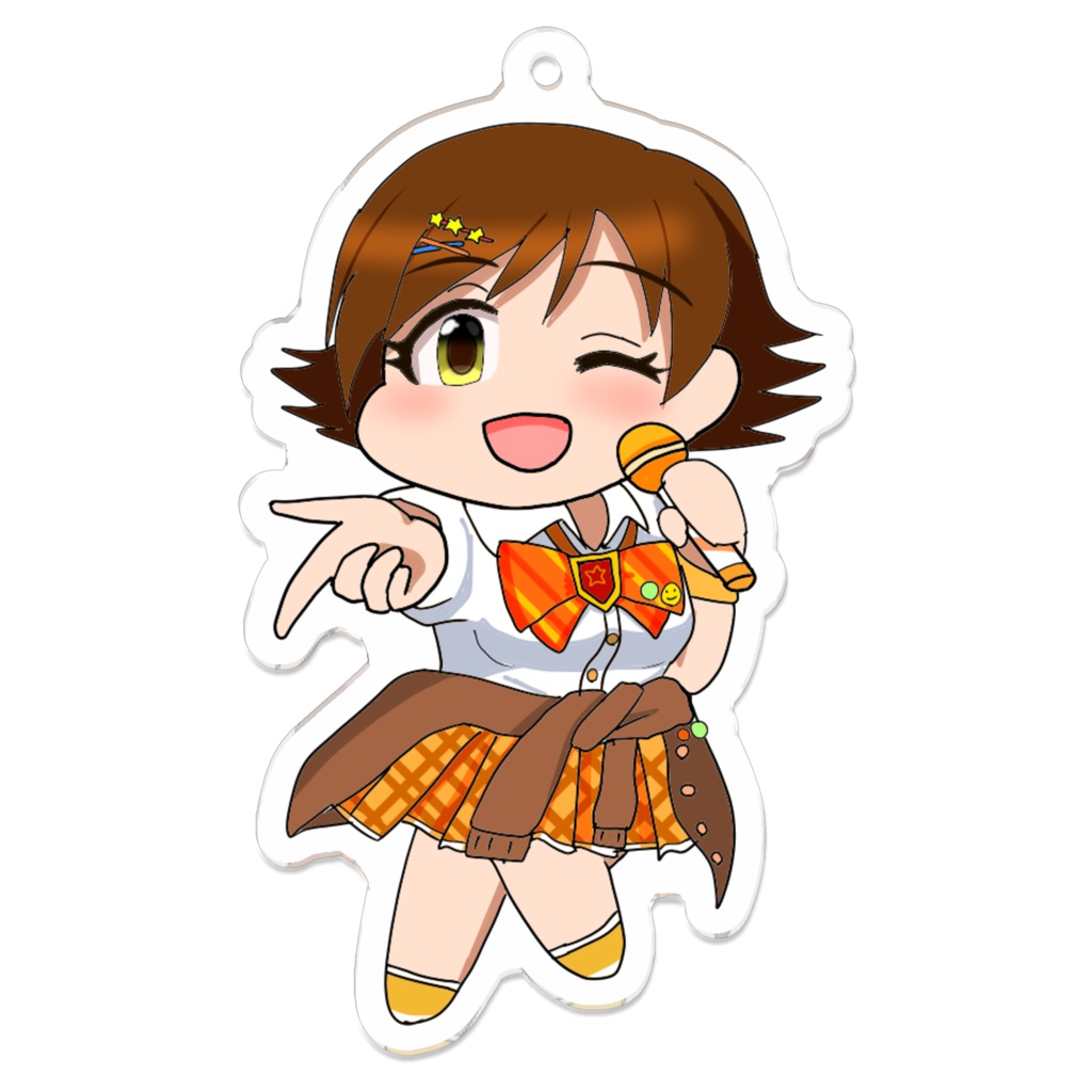 ポジティブパッション本田未央アクリルキーホルダー