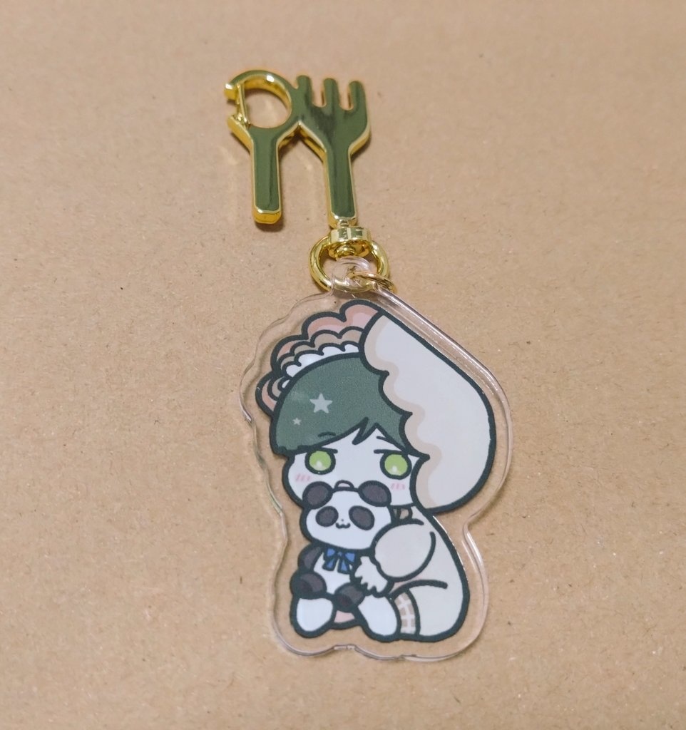 ばぶ大外アクリルキーホルダー