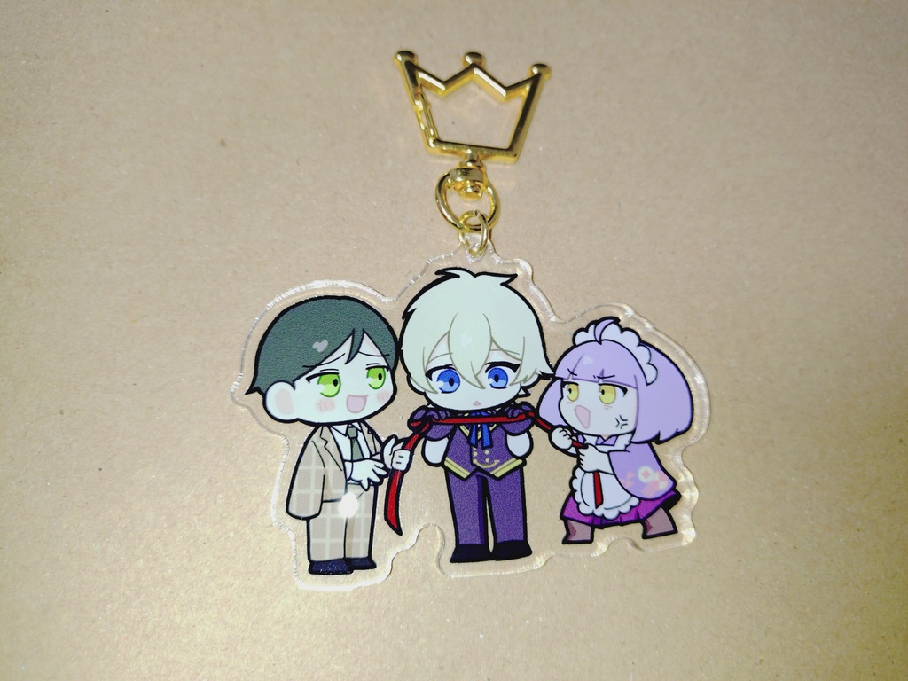 たそトリオアクリルキーホルダー