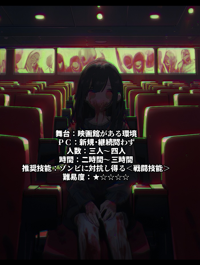 【CoCシナリオ】ポップコーン・パンデモニウム【SPLL:E198126】