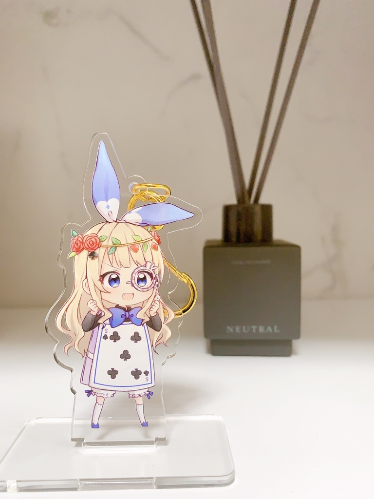 【匿名配送・受注生産】アクリルスタンドキーホルダ_トランプ兵ver