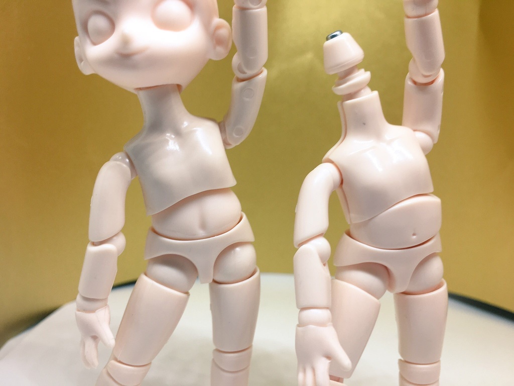 オビツ11通常版腹部差替えパーツ(2個入り)