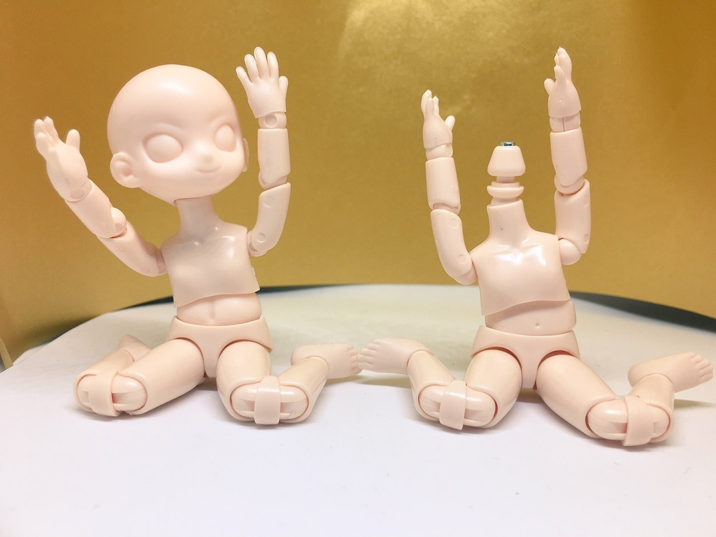 オビツ11通常版腹部差替えパーツ(2個入り)