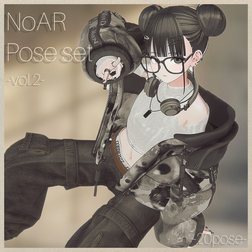 NoAR Pose Set vol.2 【20種】