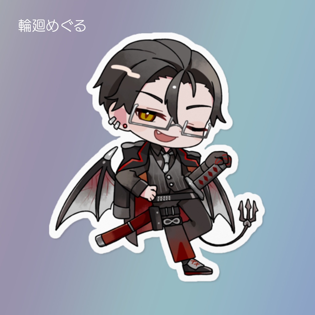 【受注生産】ステッカー┋9人で歌ってみた公開記念グッズ