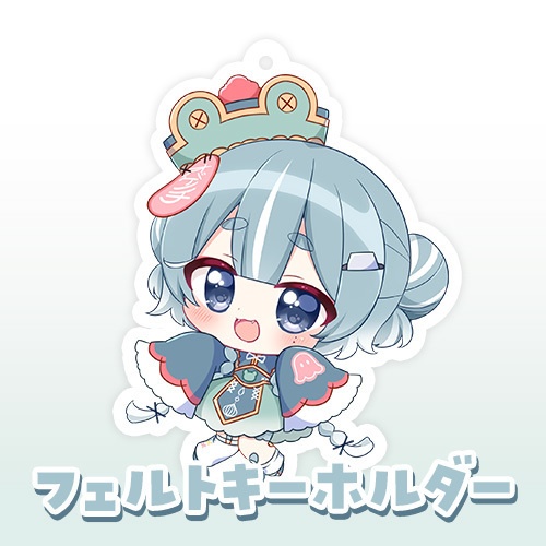 【再販】キョンシーのすがた フェルトキーホルダー┋限定２こ