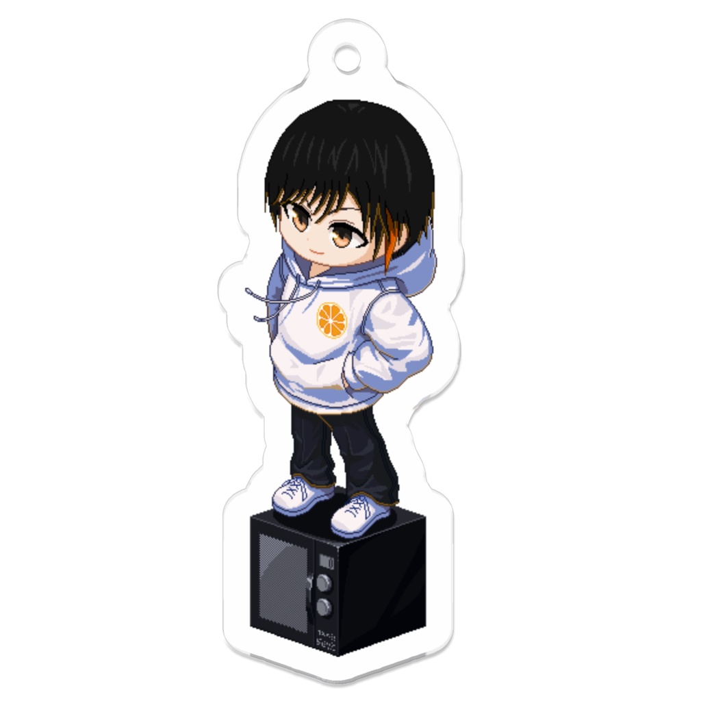 .V-Cube : No,12 桜賀レンジ【アクリルキーホルダー/コーティング有り】