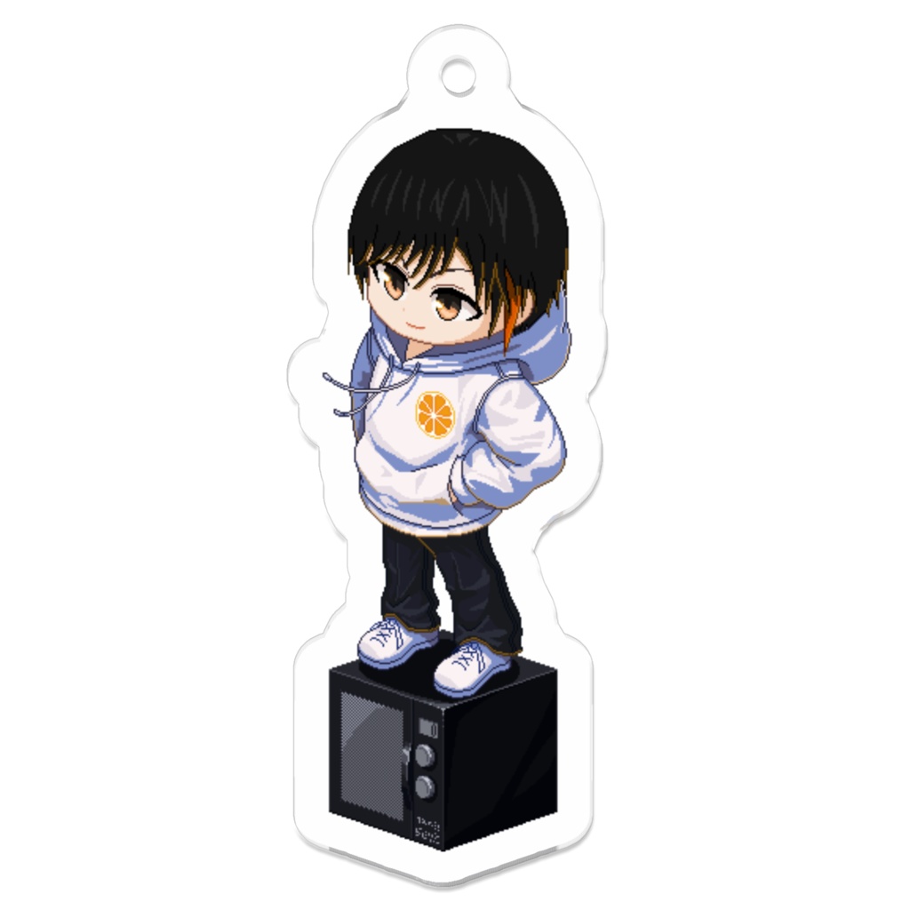 .V-Cube : 12.桜賀レンジ【アクリルキーホルダー/コーディング無し】