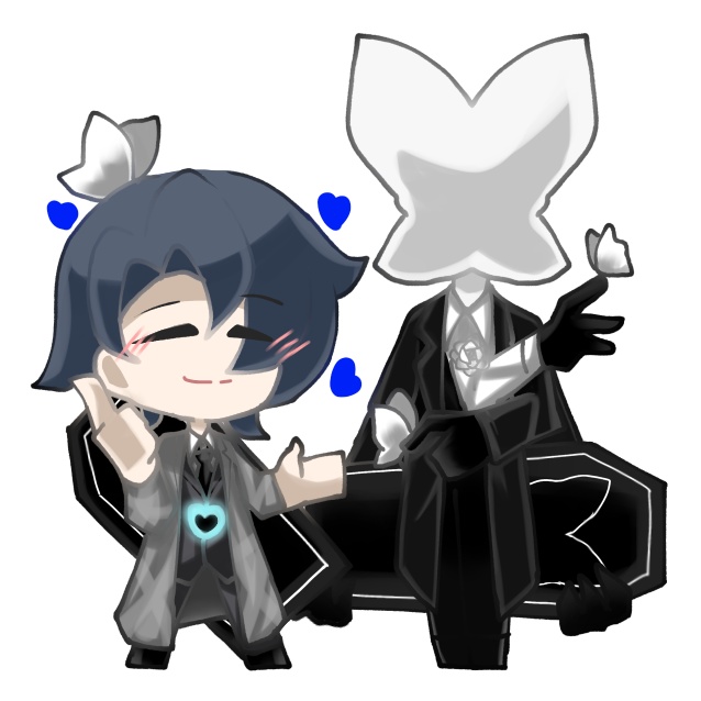 ハオ×死んだ蝶の葬儀アクキー