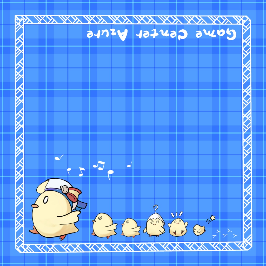 ゲーセン土産物風ミニタオル