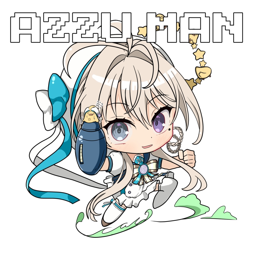 AZZUMANアクリルキーホルダー