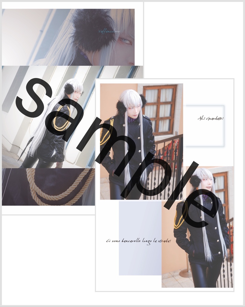 【新刊】La vacanze del signor 【 S 】スクアーロ写真集/2026夏インテ頒布
