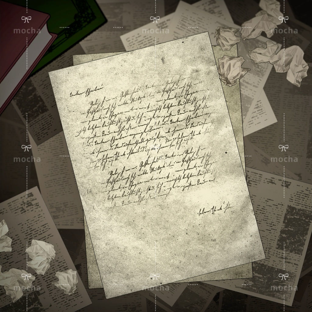 Procreate用 本と紙ブラシ 102種